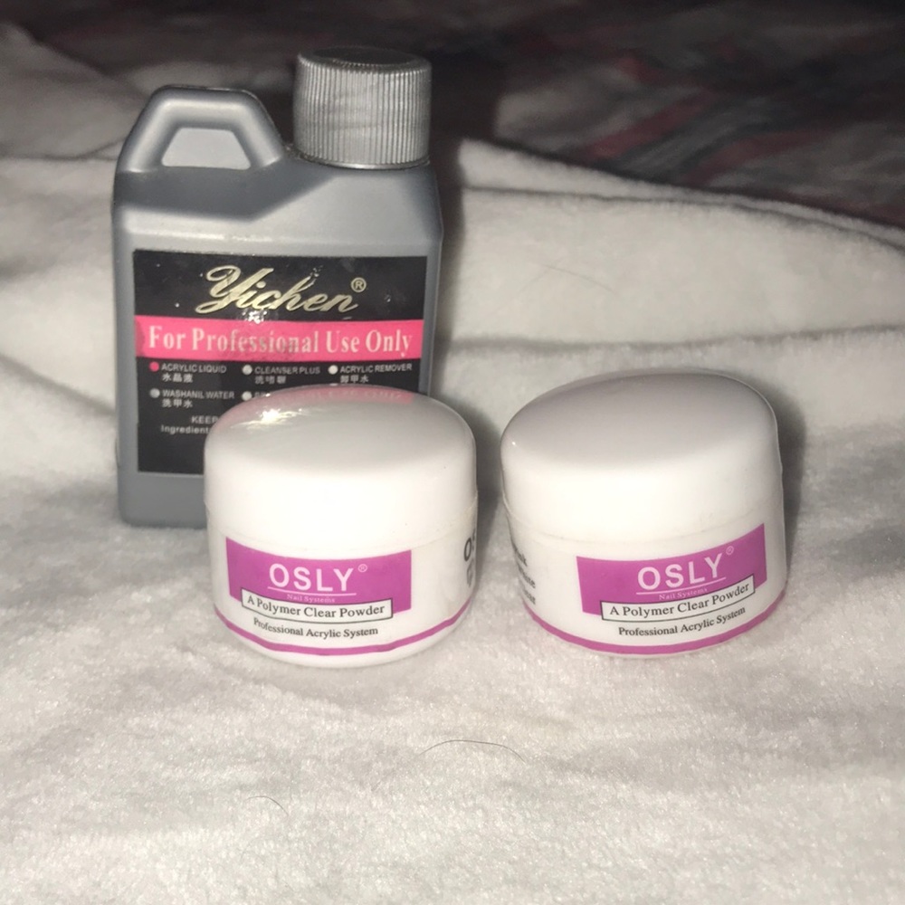 Acrylic nail set